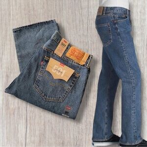 36X36 Levi’s Original 501 Button Fly Straight Leg Blue Jean 36x36 36 NWT